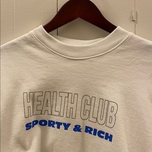 Sporty & Rich white oversized medium Sweatshirt